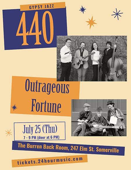 440 Gypsy Jazz Quartet, Outrageous Fortune