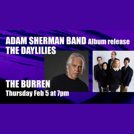 Adam Sherman Album Release w/ The Daylilies