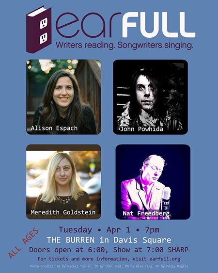 EARFULL - Writers Reading. Songwriters Singing.