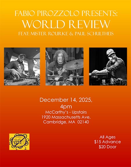 Fabio Pirozzolo Presents: World Review Upstairs at McCarthy's