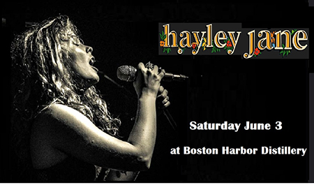 SHK Music Presents: Hayley Jane at Boston Harbor Distillery