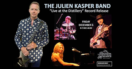 SHK Music Presents: Julien Kasper's Live Record Release at Boston Harbor Distillery