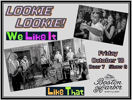 SHK Music Presents: the Return of Lookie Lookie at Boston Harbor Distillery