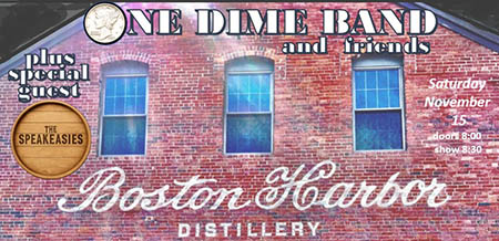 SHK Music Presents: One Dime Band + the Speakeasies at Boston Harbor Distillery
