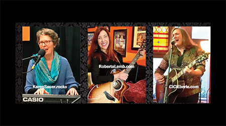 CiCi Eberle, Roberta Lamb and Karen Sauer