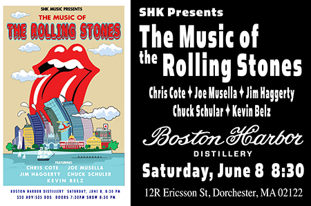 SHK Music Presents:  The Music of The Rolling Stones Featuring Chris Cote