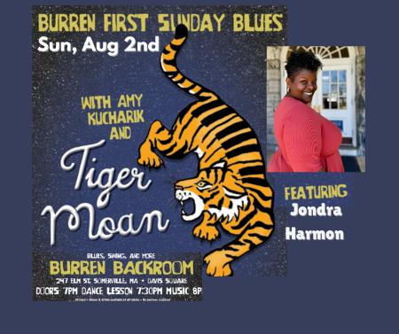 Tiger Moan First Sunday Blues Ft. Jondra Harmon