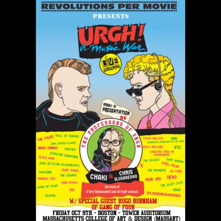 Revolutions Per Movie and Culture Saves presents URGH! A MUSIC WAR at Tower Auditorium