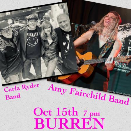 Amy Fairchild Band and Carla Ryder Band
