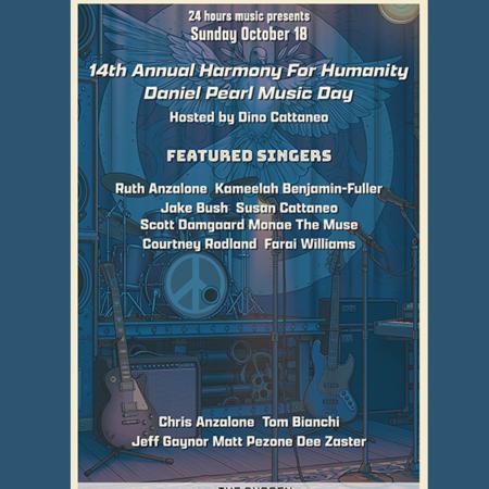 14th Annual Harmony For Humanity – Daniel Pearl Music Day