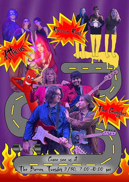 The Gwiggles with Special Guests Raccoon Road and Atticus