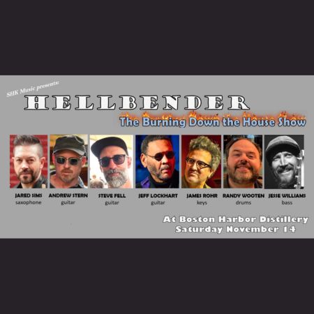 SHK Music Presents: The Hellbender Burning Down the House Show at Boston Harbor Distillery
