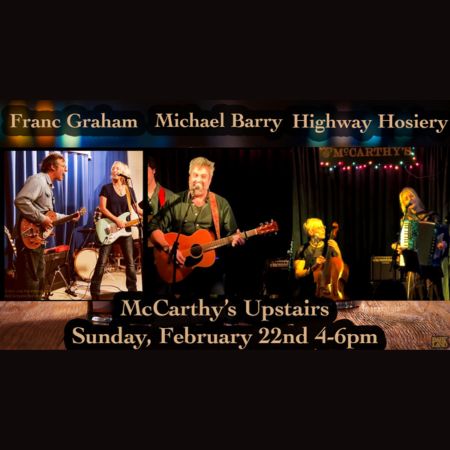 See Ya Sunday, w/Michael Barry, Highway Hosiery, and Special Guest Franc Graham (w/Chris Rival)