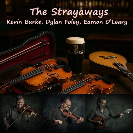 Brian O'Donovan Legacy Series: The Strayaways – Kevin Burke, Dylan Foley, Eamon O’Leary