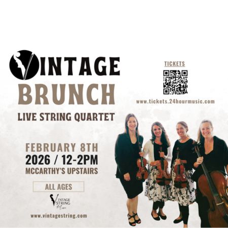 VINTAGE BRUNCH Upstairs at McCarthy's.